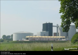 Zuckerlagerhalle Zuckerfabrik Werk Brottewitz Südzucker AG